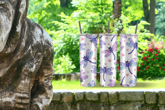 Download Dragonfly Tumbler Wrap 20oz PNG 8 - Tumbler wrap Collection