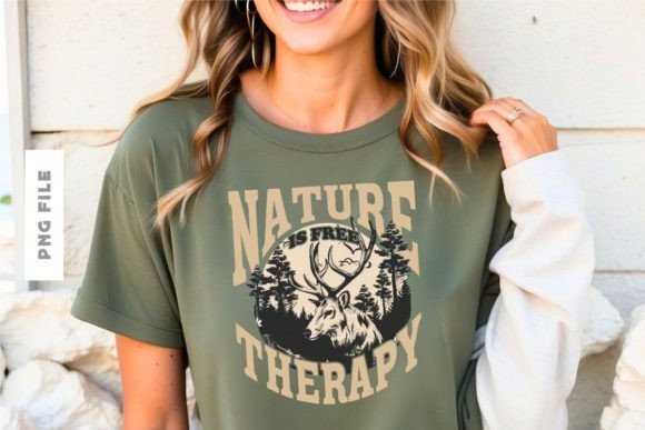Download Nature Therapy T-shirt Design - Nature Collection