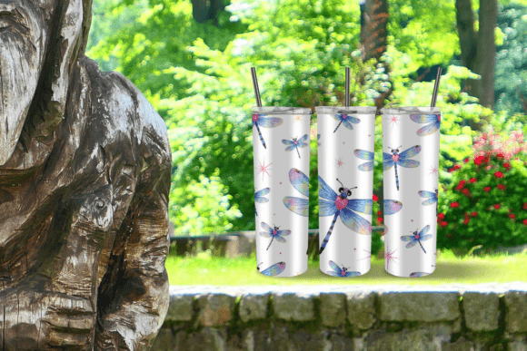 Download Dragonfly Tumbler Wrap 20oz PNG 3 - Tumbler wrap Collection