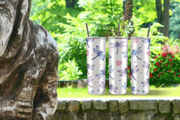Download Dragonfly Tumbler Wrap 20oz PNG 1 - Tumbler wrap Collection