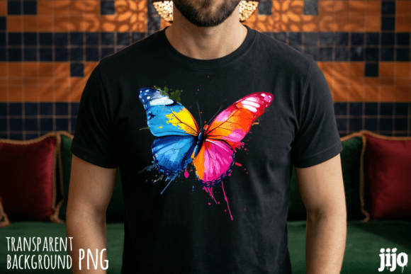Download Butterfly Colorful Pride Rainbow PNG - Rainbow png Collection