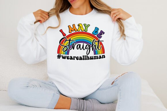 Download I May Be Straight Pride Rainbow PNG - Rainbow png Collection